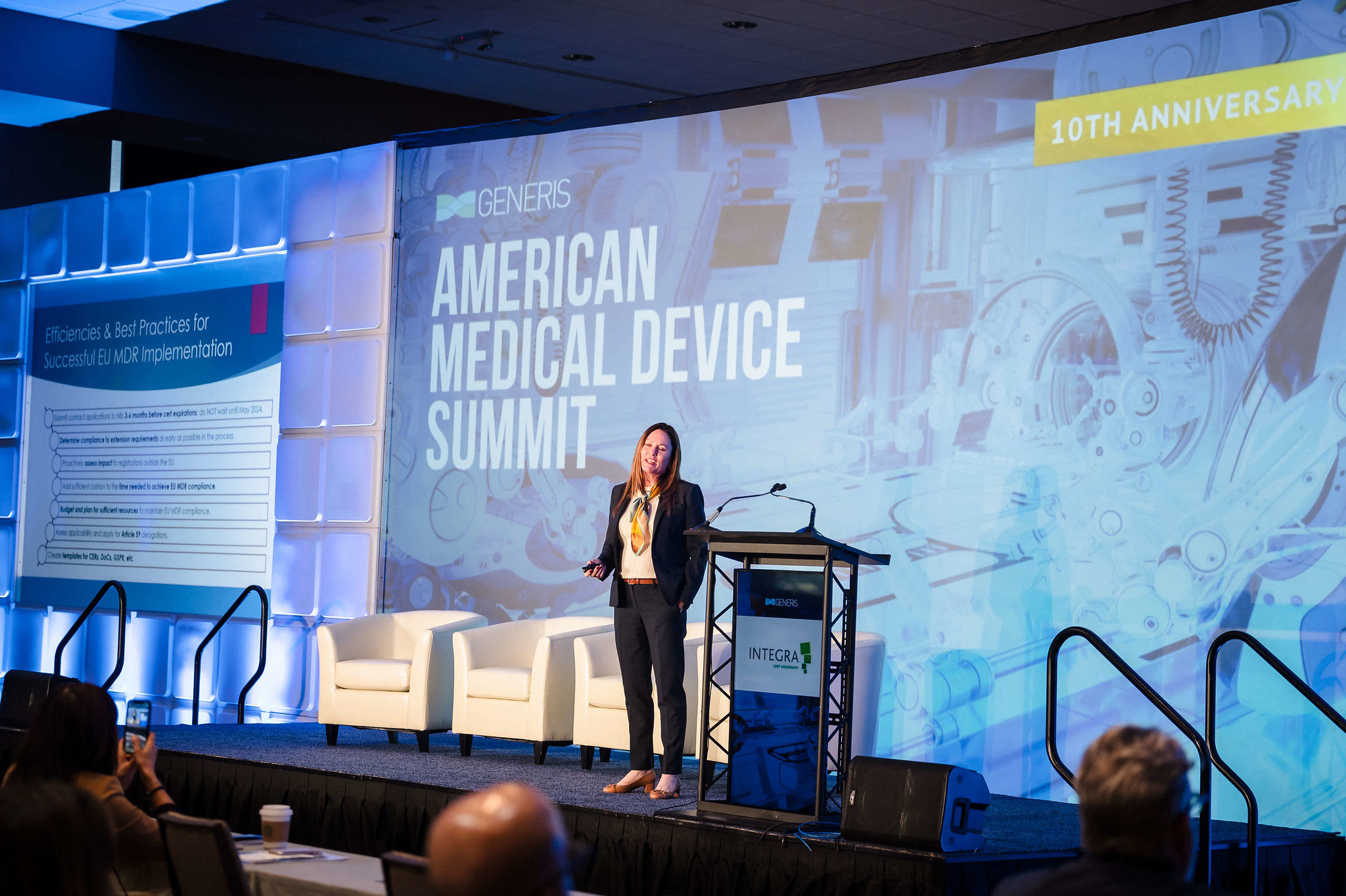 Jessica Smith, Corporate VP and Chief Regulatory Officer at Integra LifeSciences