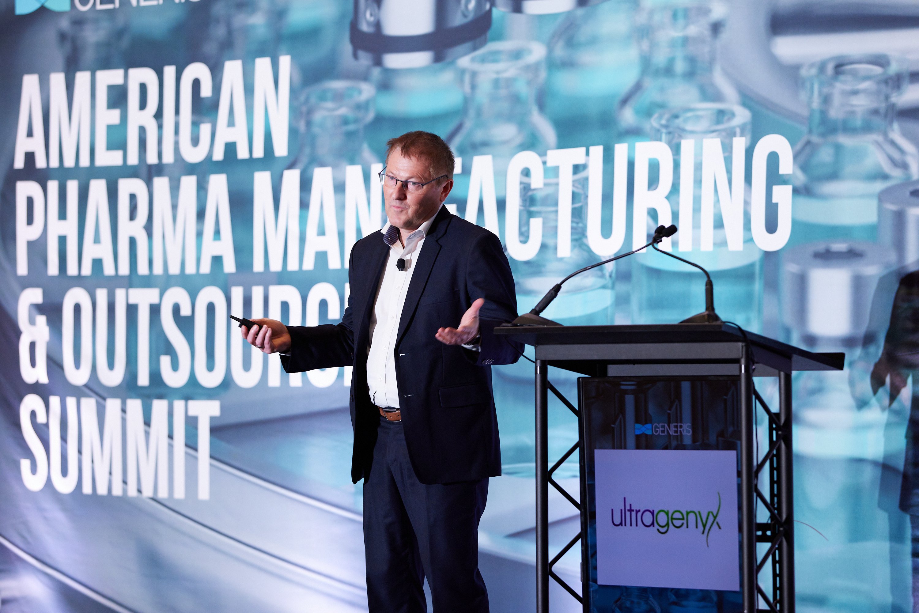 Siegfried Hackl, SVP, Product Supply, Ultragenyx Pharmaceuticals