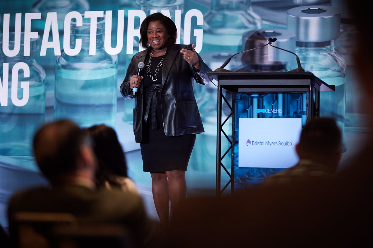 Imara Charles, VP, Process and Digital Excellence, Global Supply Chain Bristol Myers Squibb