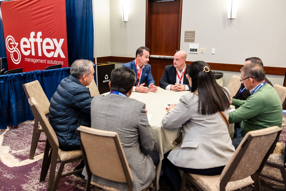 Effex Management Solutions Lunch and Learn Roundtable Discussion at the American Manufacturing Summit