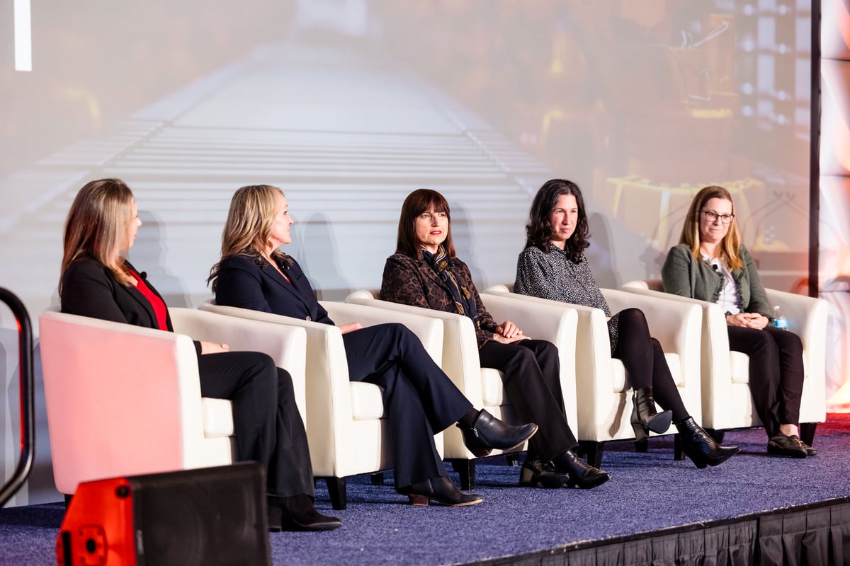 Women in Leadership panel discussion at the American Manufacturing Summit 2024
